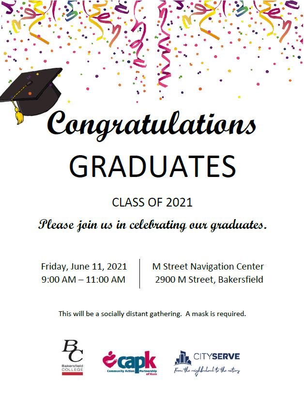 Graduation Flyer