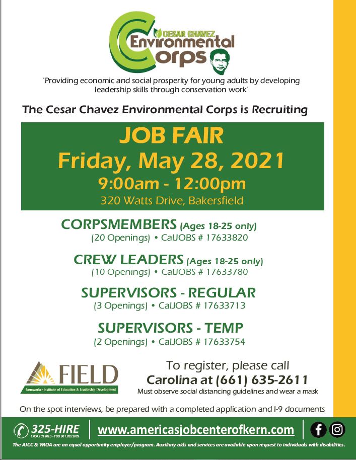 Job Fair flyer