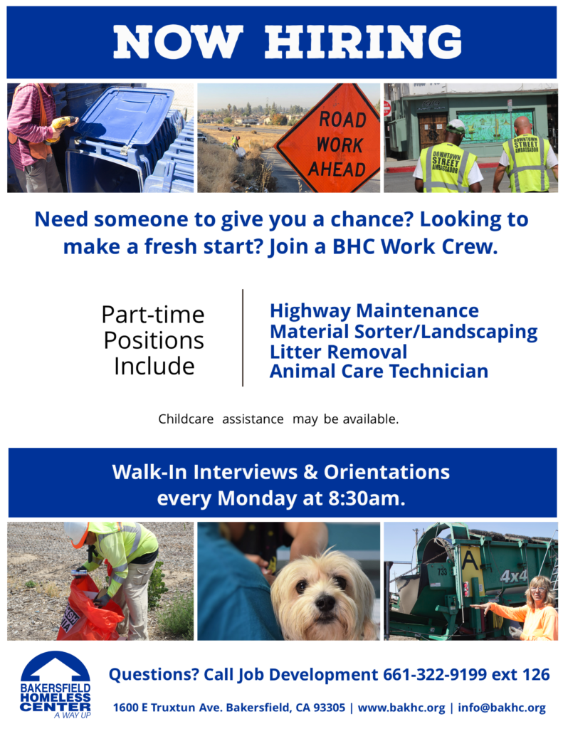 Now Hiring Flyer English 7.15.21