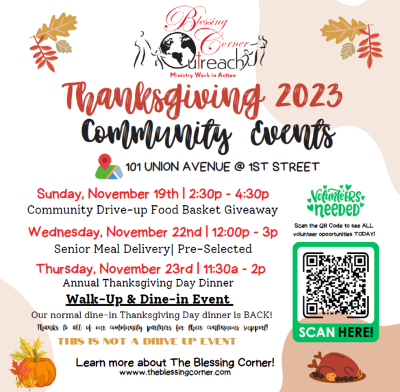 blessing corner thanksgiving events 5