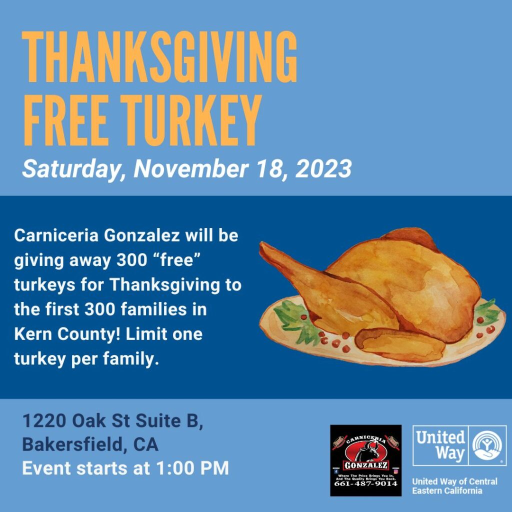 united way free turkeys english 5